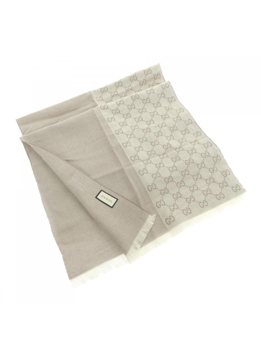 Gucci Stole Scarf Beige